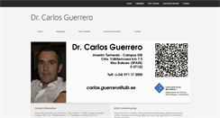 Desktop Screenshot of guerrerotome.com