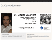 Tablet Screenshot of guerrerotome.com